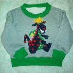 Toddler Boy Appliqued Sweatshirt Size 2 To 3