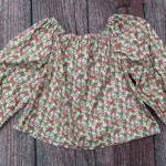 Toddler Girls Holiday Peasant Top Size 3
