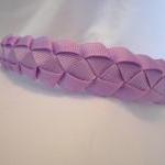 Lavender Woven Ribbon Headband For Girls