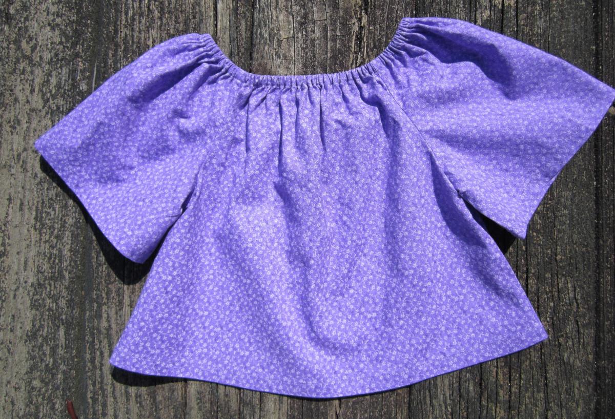 Girls Peasant Top Size 3